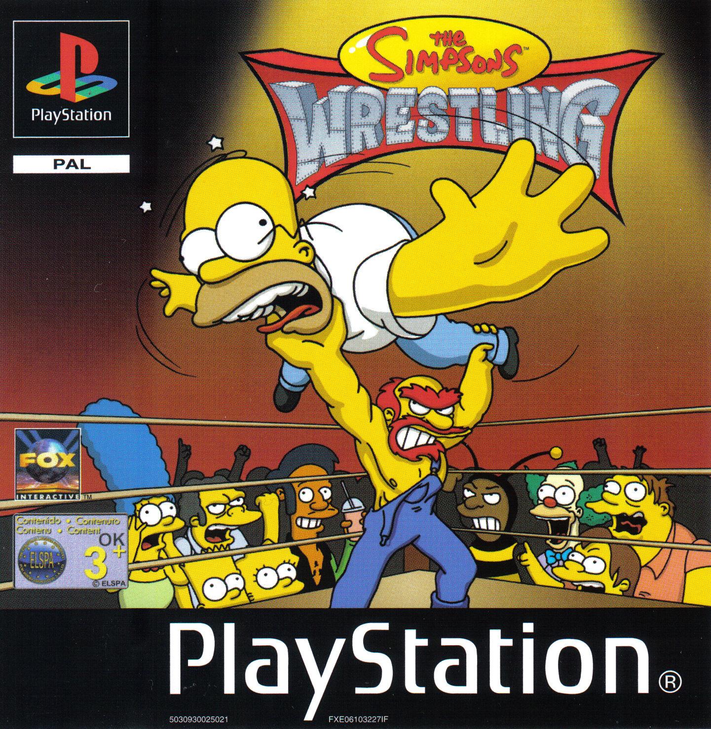 Underrated games _ the simpsons wrestling (ps1)